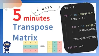 Transpose Matrix - LeetCode