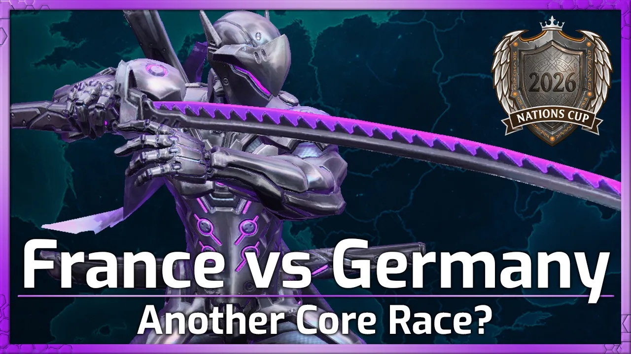 France vs Germany - ANOTHER Core Race?? - Nations Cup - Heroes of the Storm