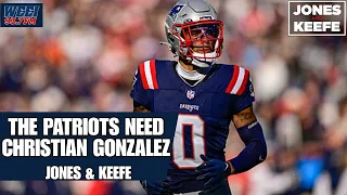 The Patriots and Christian Gonzalez are NOT CLOSE on a contract extension Jones Keefe