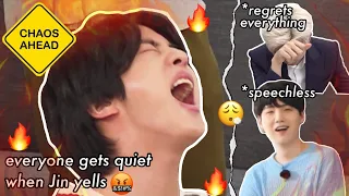 Download Jin being so done with BTS \u0026 scolding them for 14min straight | no one can argue with Jin MP3