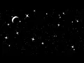 Night Stars Moon Animation in HTML CSS Javascript