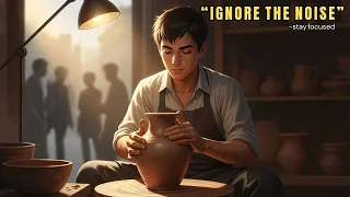 “Stay Focused | Ignore the Noise | The Wise Tales.”