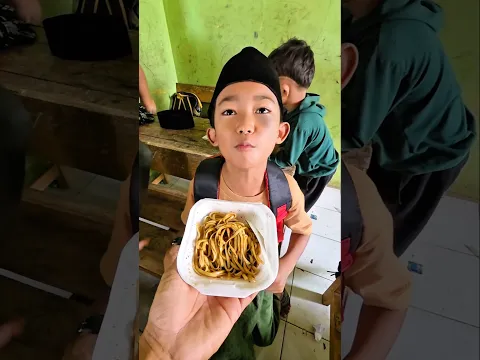faqih di kasih mie gak mau#trendingshorts