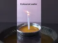Easy simple science experiments for children kids schoolstudents candle vs water
