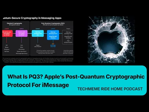 Download MP3 What Is PQ3? Apple's New Post-Quantum iMessage Cryptographic Protocol.