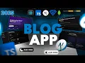 Build a Full Stack Blogging App with Next js 15 React TypeScript Prisma PostgreSQL Clerk