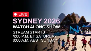 2026 SYDNEY MARATHON LIVE STREAM WATCH ALONG SHOW