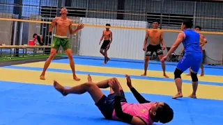 ការលេងប៉ះសេម្រាម មិនជាការងាយទេ ទាល់តែយើងព្យាយាម គូ3ស្មើ យើងព្យាយាមលេងម្រាមទាំងអស់គ្នា