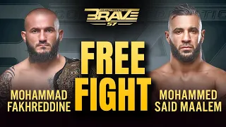 Mohammad Fakhreddine VS Mohamed Said Maalem Free Fight BRAVE CF 57 