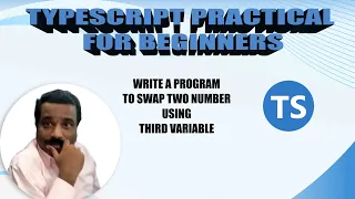 HOW TO SWAP TWO NUMBER USING THIRD VARIABLE Typescript Example Tamil Software