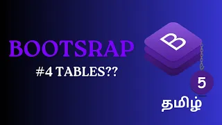 Responsive Tables using Bootstrap 5 beginners to advanced in Tamil