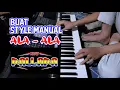 Lagu BUAT STYLE DANGDUT NEW PALLAPA Tanpa Kendang YAMAHA PSR S970 || By Mantri Notasi