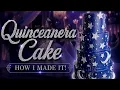 Quinceanera Four Tiered Cake Tutorial