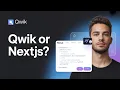 Why Every Dev is Switching to Qwik or Nextjs for FAST Web Development