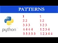 Print Numbers in Right angle Triangle - Python Patterns