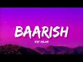 Baarish - Atif Aslam (Lyrics) | Lyrical Bam Hindi