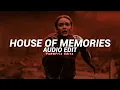 Download Lagu house of memories (sped up) - panic! at the disco [edit audio]