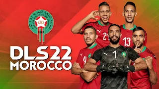 تحميل لعبة دريم ليج 2022 مود منتخب المغرب محدث بأخر الاطقم و اللاعبين DLS 22 MOD MOROCCO  تحميل لعبة دريم ليج 2022 مود منتخب المغرب محدث بأخر الاطقم و اللاعبين DLS 22 MOD MOROCCO