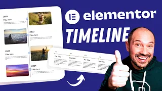 Elementor Timeline Tutorial 2025 - Vertical Horizontal Design
