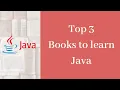 Top 3 Books to learn Java
