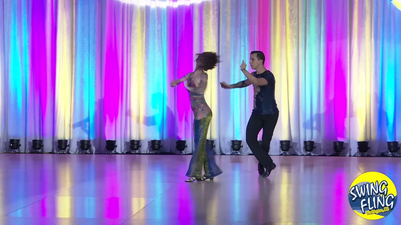 Swing Fling 2019 Superstar Show Hugo Miguez & Stacy Kay