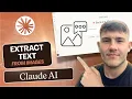 How to Extract Text From Images Claude AI - Tutorial