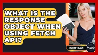 What Is The Response Object When Using Fetch API - JavaScript Toolkit