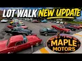 Full Maple Motors Lot Walk 26 Every Car Every Price American Muscle Cars Hotrods Classics