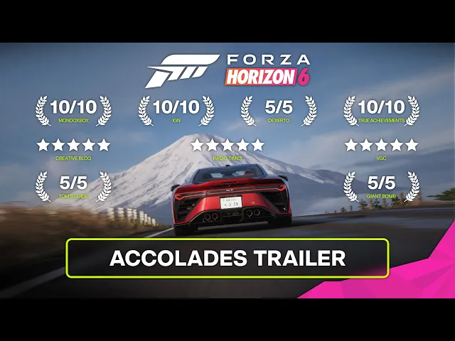 Forza Horizon 6 - Accolades Trailer
