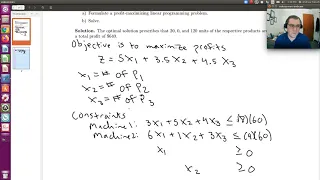Production Planning Example 1 LibreOffice Calc