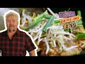 Guy Fieri Tries a Killer Pork Pad Thai Diners Drive-ins and Dives with Guy Fieri Food Network