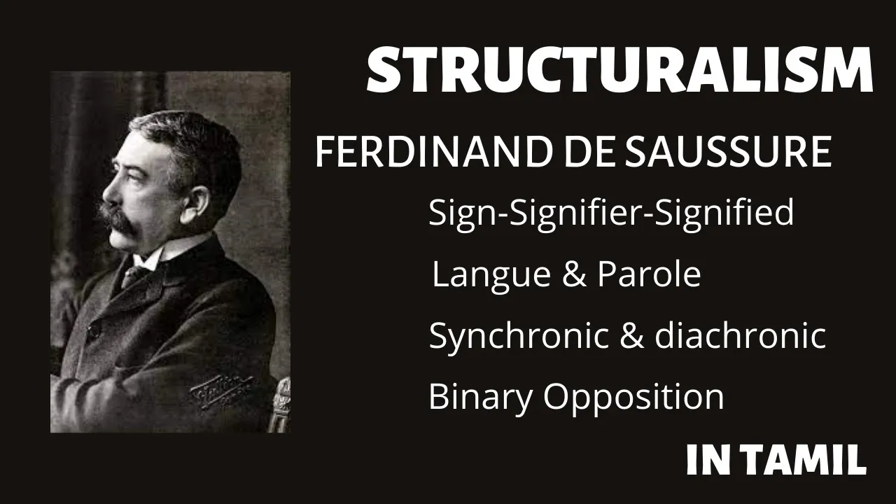 STRUCTURALISM| Ferdinand de Saussure| Sign, Signifier, Signified| Langue and Parole| #ugcnetenglish