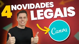 ???? ATUALIZAÇÕES CANVA - 4 Novidades TOPS da Ferramenta Canva!