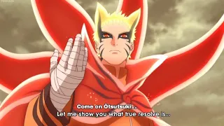 baryon mode naruto vs isshiki full fight hd