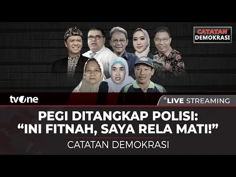 Download MP3 [LIVE] Pegi Ditangkap Polisi: Ini Fitnah, Saya Rela Mati | Catatan Demokrasi tvOne