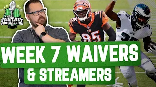 Fantasy Football 2020 - Week 7 Waivers Full Stream Ahead Big Herbs Tua Time