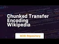 chunked transfer encoding wikipedia