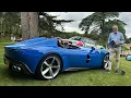 Download Lagu The stars of Heveningham Hall Concours. Ferrari SP2, Tag Turbo, Tuthill GT one, Singer, Mcmurtry