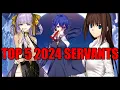 Top 5 Servants Released in 2024 Order