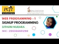 Mastering User Signup Process Building Input Field Validation with PHP Backend Programming