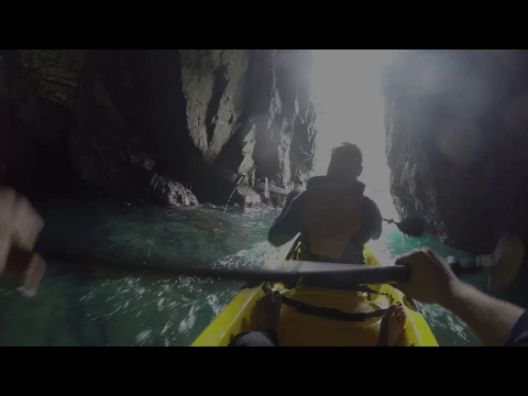 Kayak the Caves of Mendocino's Coast! - YouTube thumbnail