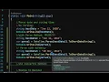 Parse and ConvertTo C