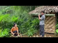 Download Lagu Through much suffering - the girl returned to life in the forest and renovated her house.