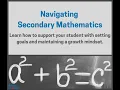 Navigating Secondary Mathematics