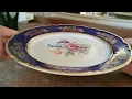 Thun Czechoslovakia Poreclain Cabinet plate