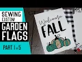 How to Make Basic Garden Flags for Beginners DIY Blank Garden Flags to Customize for Any Occasion