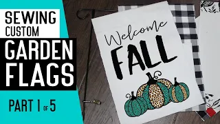How to Make Basic Garden Flags for Beginners DIY Blank Garden Flags to Customize for Any Occasion