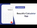 Beautiful Calculator with logics in Flutter Flutter tutorials Speed Code