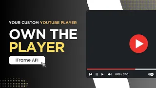 Build Advanced YouTube Player UI - JavaScript-Only No Frameworks