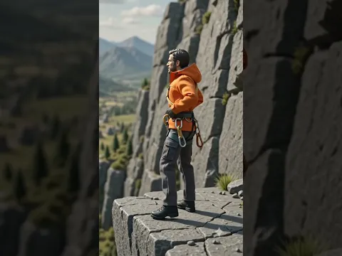 How to descend comfortably after rock climbing